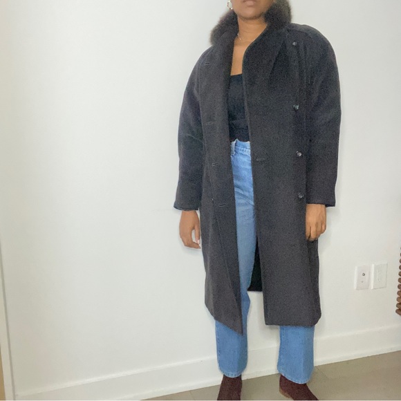 MaxMara - Dark Grey Coat - size M/L - Picture 13 of 17